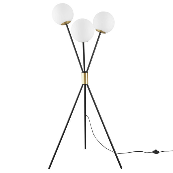Corrigan Studio® BethanyJayne 64" LED Tripod Floor Lamp Wayfair